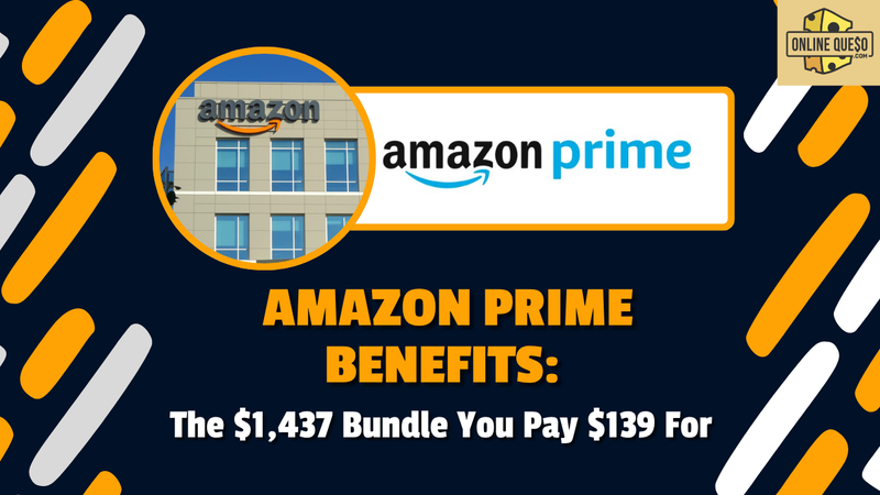 Amazon Prime benefits illustrated as a bundle of unopened doors against a $139 membership price