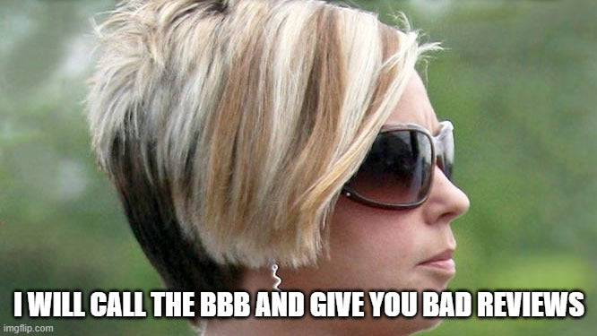 Dealing with Karens