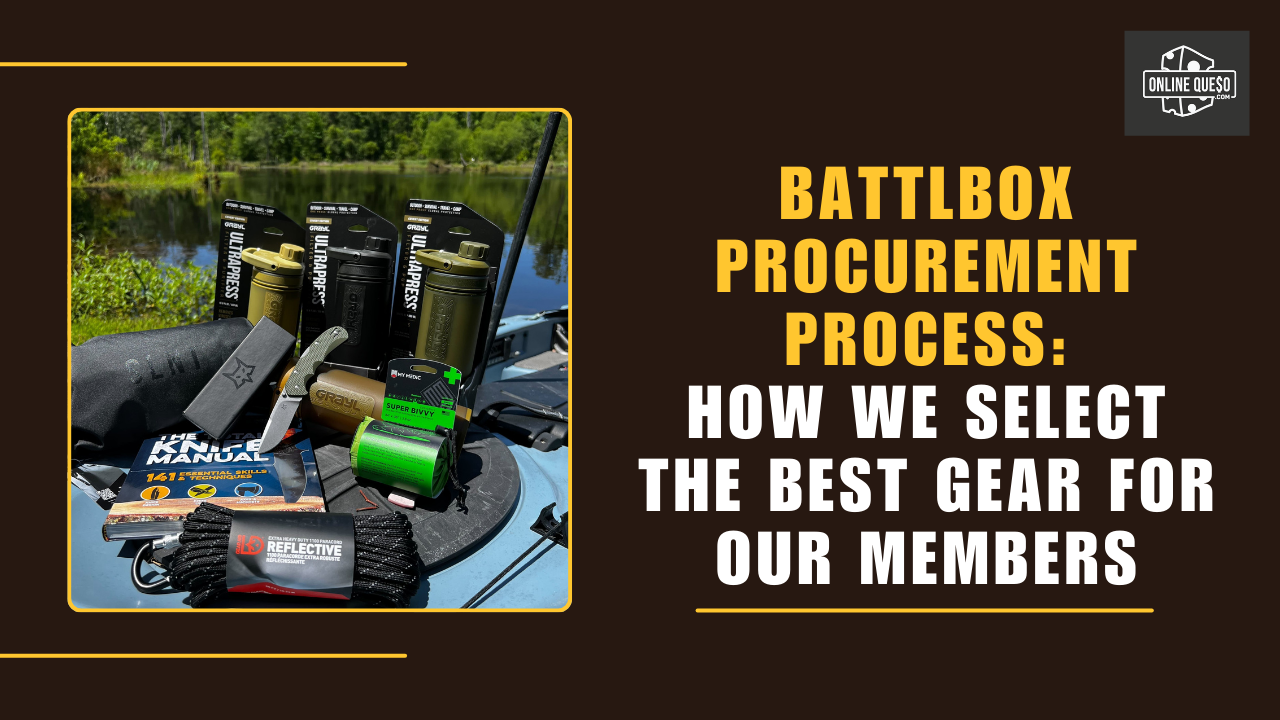 BattlBox Procurement Process: How We Select the Best Gear for Our Members