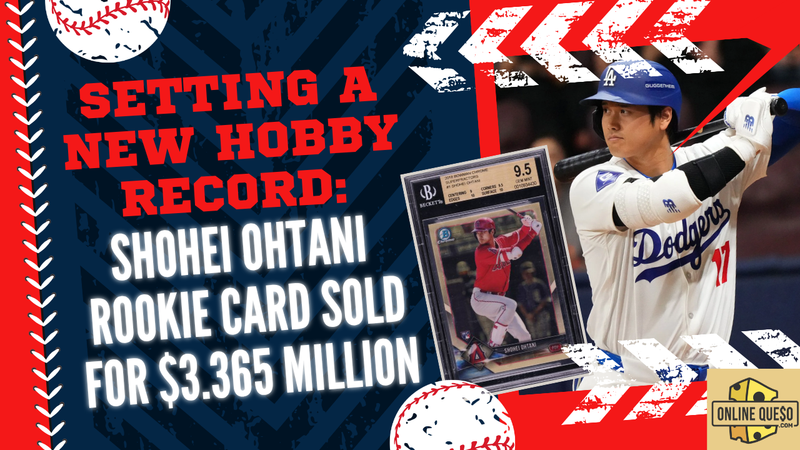 Setting a New Hobby Record: Shohei Ohtani Rookie Card Sold for $3.365 Million