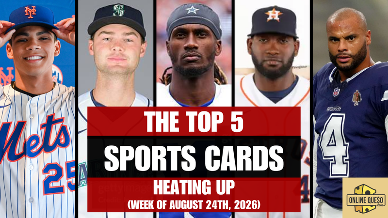 The Top 5 Sports Cards Heating Up (Week of August 24th, 2026)