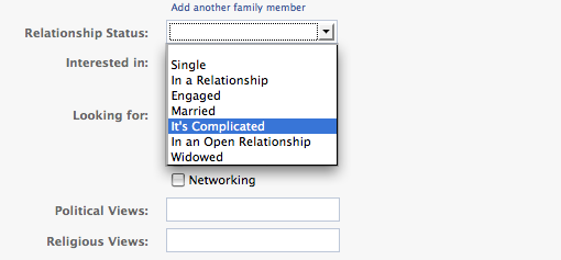 My relationship with Facebook